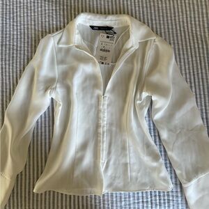 Zara White Women's Top